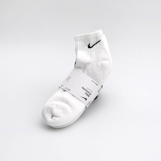 Шкарпетки унісекс Nike U Nk Everyday Cush Ankle (3 пари, утеплені) White SX7667-100, Размер: 38-42, Наличие: Склад (1-3 дня), фото , изображение 2