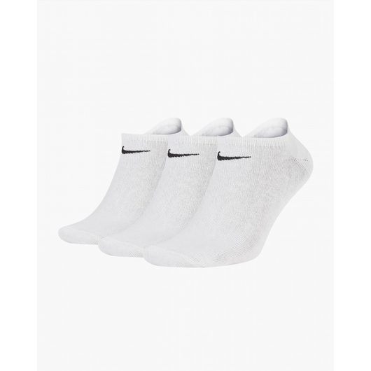 Шкарпетки унісекс Nike (3 пари) Value No Show White SX2554-101, Размер: 38-42, Наличие: Склад (1-3 дня), фото , изображение 2