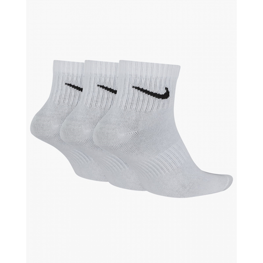 Шкарпетки унісекс Nike Everyday Ltwt Ankle (3 пари, неутеплені) SX7677-100, Размер: 38-42, Наличие: Склад (1-3 дня), фото , изображение 3