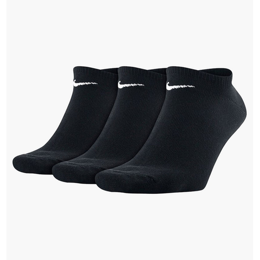 Шкарпетки унісекс Nike (3 пари) Value Black SX2554-001, Размер: 34-38, Наличие: Склад (1-3 дня), фото 