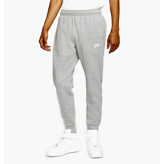 Штани чоловічі Nike Sportswear Club Fleece Grey BV2671-063, Размер: XL, Наличие: Склад (1-3 дня), фото 