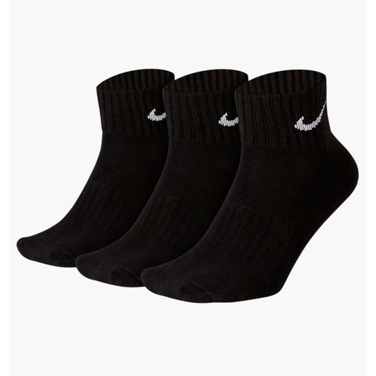 Шкарпетки унісекс Nike U Nk V Cush Ankle (3 пари, утеплені) Value Black SX4926-001, Размер: 34-38, Наличие: Склад (1-3 дня), фото 