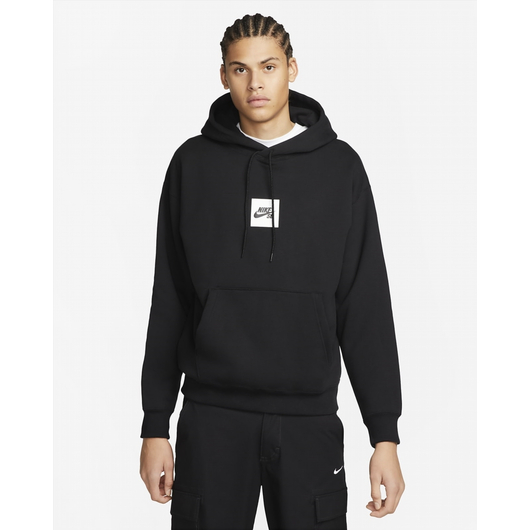 Худі унісекс Nike Sb Flc Hd Box Logo Black DV8839-010, Размер: XL, Наличие: Склад (1-3 дня), фото , изображение 2