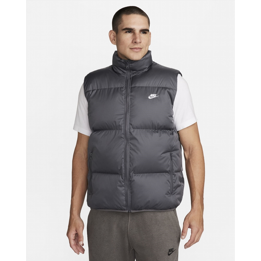 Жилетка чоловіча Nike Sportswear Club Primaloft® Water-Repellent Puffer Vest Grey FB7373-068, Размер: XL, Наличие: Склад (1-3 дня), фото , изображение 2