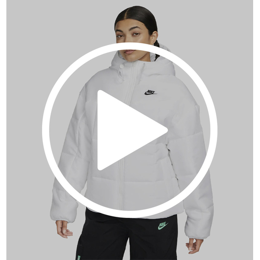 Пуховик жіночий Nike Nsw Esstl Thrmr Clsc Puffer White FB7672-100, Размер: M, Наличие: Склад (1-3 дня), фото , изображение 2