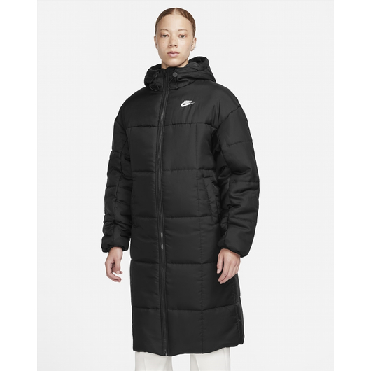 Парка жіноча Nike Sportswear Therma-Fit Classics WomenS Parka Black FB7675-010, Размер: S, Наличие: Склад (1-3 дня), фото , изображение 2