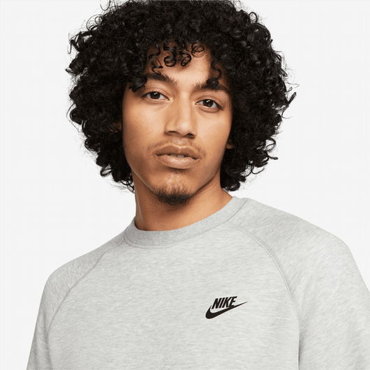 Світшот чоловічий Nike Sportswear Tech Fleece Crewneck White FB7916-063, Размер: S, Наличие: Склад (1-3 дня), фото , изображение 5