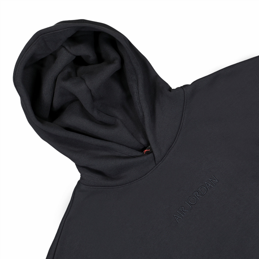 Худі чоловіче Air Jordan Wordmark Fleece Hoodie Black FJ1966-045, Размер: S, Наличие: Склад (1-3 дня), фото , изображение 4