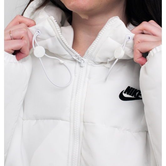 Пуховик жіночий Nike Nsw Esstl Thrmr Clsc Puffer White FB7672-100, Размер: M, Наличие: Склад (1-3 дня), фото , изображение 3