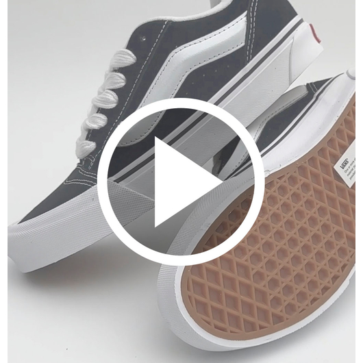 Кеди унісекс Vans Knu Skool Shoe Black VN0009QC6BT, Размер: 36.5, Наличие: Склад (1-3 дня), фото , изображение 2
