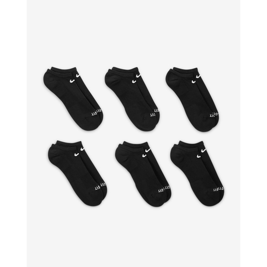 Шкарпетки унісекс Nike Everyday Plus Cushioned Black SX6898-010, Размер: 34-38, Наличие: Склад (1-3 дня), фото , изображение 2