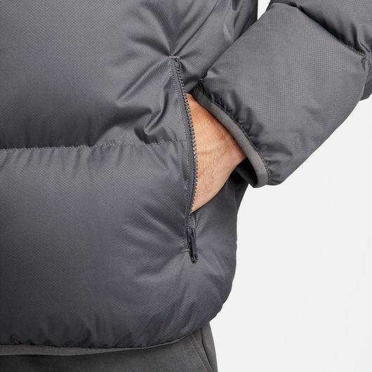 Пуховик чоловічий Nike Club Puffer Jkt Grey FB7368-068, Размер: S, Наличие: Склад (1-3 дня), фото , изображение 5
