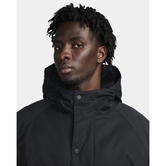 Парка чоловіча Nike Life Insulated Parka Black FB7587-010, Размер: M, Наличие: Склад (1-3 дня), фото , изображение 4