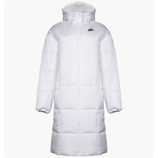 Парка жіноча Nike Clsc Parka White FB7675-100, Розмір: M, Наявність: Склад (1-3 дня), фото 
