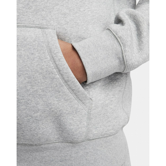 Худі чоловіче Nike Club Fleece Pullover Hoodie Grey FN3104-063, Размер: M, Наличие: Склад (1-3 дня), фото , изображение 5