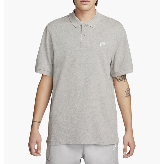 Поло чоловіче Nike Shirt M Club Ss Polo Grey FN3894-063, Размер: L, Наличие: Склад (1-3 дня), фото 