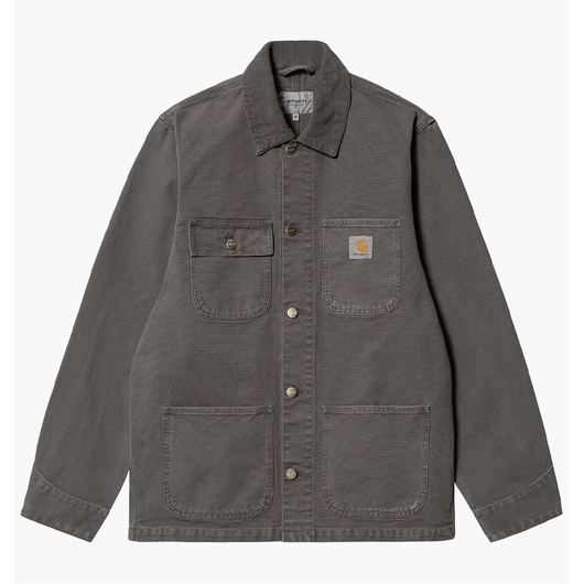 Джинсовка чоловіча Carhartt Michigan Coat Grey I026480.00E.FH.03-1, Размер: S, Наличие: Склад (1-3 дня), фото 