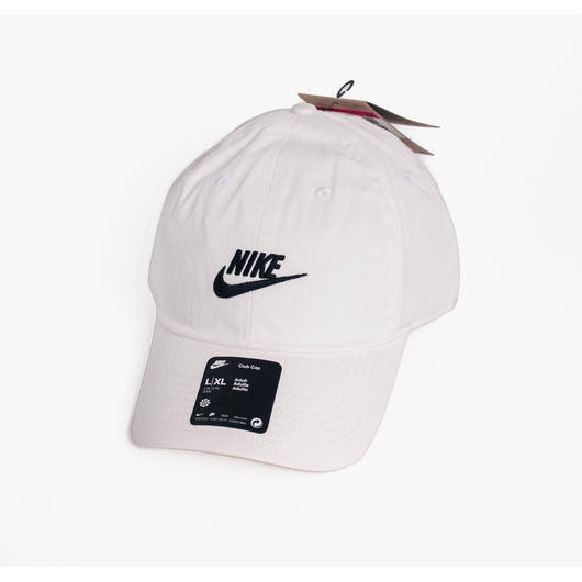 Кепка чоловіча Nike Curved Visor Cap White FB5368-100, Размер: M-L, Наличие: Склад (1-3 дня), фото , изображение 3