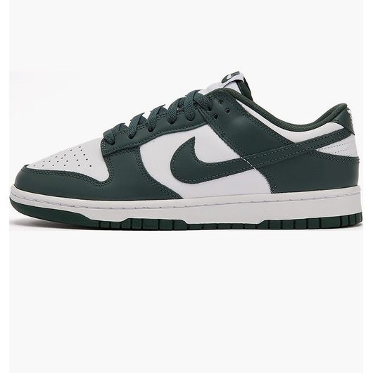 Кросівки чоловічі Nike Dunk Low Green/White DV0833-111, Размер: 44, Наличие: Склад (1-3 дня), фото 