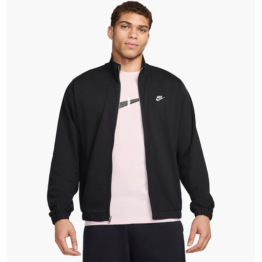 Олімпійка чоловіча Nike Club Knit Jacket Black FQ3426-010, Размер: XL, Наличие: Склад (1-3 дня), фото 
