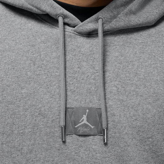 Худі чоловіче Air Jordan Flight Fleece Grey FV7247-091, Размер: L, Наличие: Склад (1-3 дня), фото , изображение 4