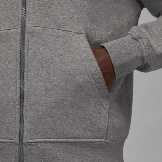 Толстовка чоловіча Air Jordan Brooklyn Fleece Grey FV7289-091, Размер: L, Наличие: Склад (1-3 дня), фото , изображение 5
