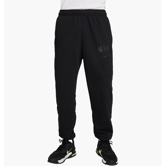Штани чоловічі Air Jordan Swoosh Dri-Fit Fleece Black FV9946-010, Размер: L, Наличие: Склад (1-3 дня), фото 