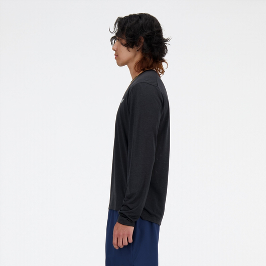 Лонгслів чоловічий New Balance Athletics Long Sleeve Black MT41256BK, Размер: S, Наличие: Склад (1-3 дня), фото , изображение 3