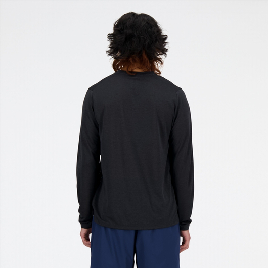 Лонгслів чоловічий New Balance Athletics Long Sleeve Black MT41256BK, Размер: S, Наличие: Склад (1-3 дня), фото , изображение 4