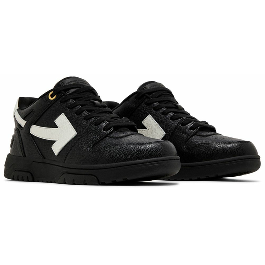 Off-White Out of Office 'Black White Gold', Размер: 43, Наличие: Забрать сейчас, фото , изображение 5
