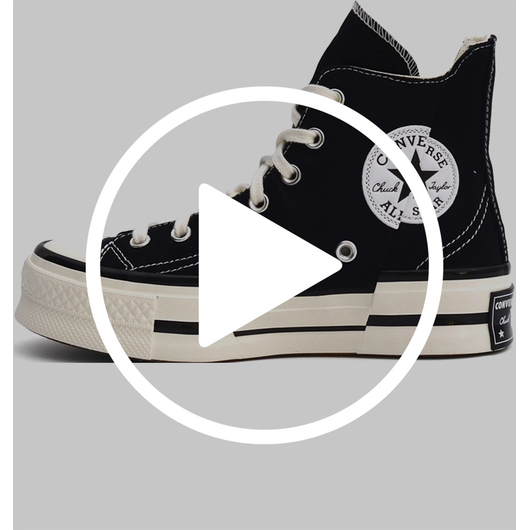 Кеди жіночі Converse Chuck 70 Plus Black A00916C, Размер: 41.5, Наличие: Склад (1-3 дня), фото , изображение 2