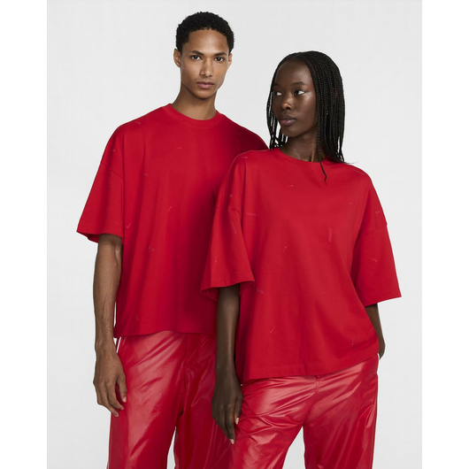 Футболка унісекс Nike X Jacquemus Short-Sleeve T-Shirt Red HF7111-611, Размер: XL, Наличие: Склад (1-3 дня), фото , изображение 2