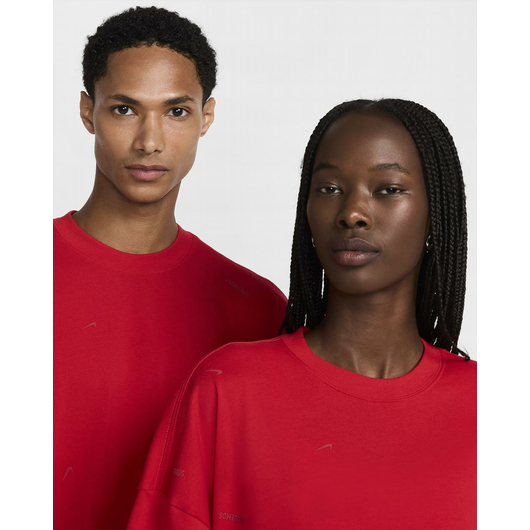 Футболка унісекс Nike X Jacquemus Short-Sleeve T-Shirt Red HF7111-611, Размер: XL, Наличие: Склад (1-3 дня), фото , изображение 4