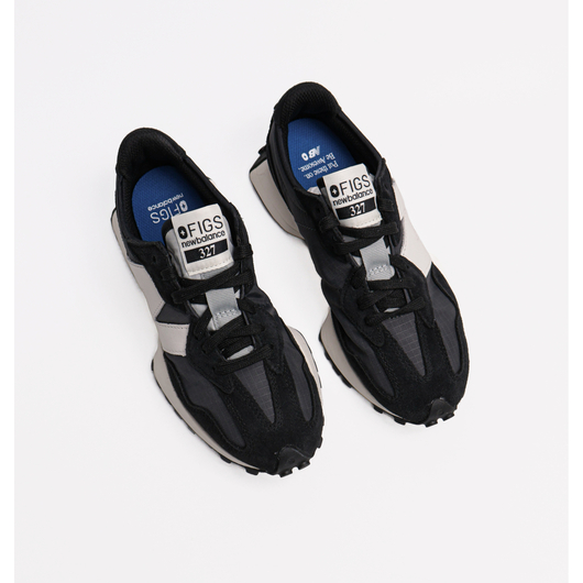 Кросівки чоловічі New Balance Figs X 327 Black/Grey U327FB, Размер: 37, Наличие: Склад (1-3 дня), фото , изображение 4