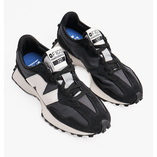 Кросівки чоловічі New Balance Figs X 327 Black/Grey U327FB, Размер: 37, Наличие: Склад (1-3 дня), фото , изображение 5