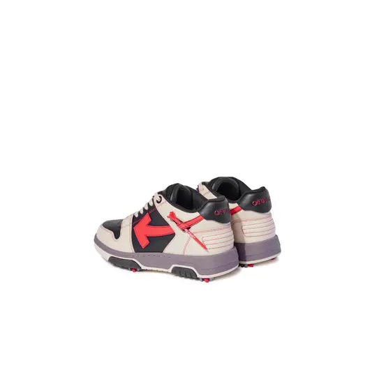 OFF-WHITE Out Of Office OOO Low Tops GolfParis Hilinski Red Black, Размер: 43, Наличие: Забрать сейчас, фото , изображение 4