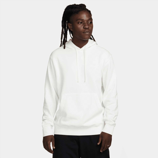 Худі чоловіче Nike Sportswear Club White BV2654-134, Размер: S, Наличие: Склад (1-3 дня), фото , изображение 2