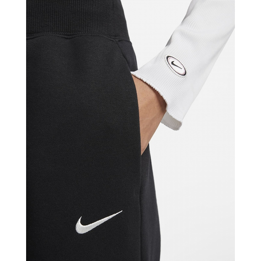 Штани жіночі Nike Sportswear Phoenix Fleece High-Rise Wide-Leg Pants Black Dq5615-010, Размер: XS, Наличие: Склад (1-3 дня), фото , изображение 5