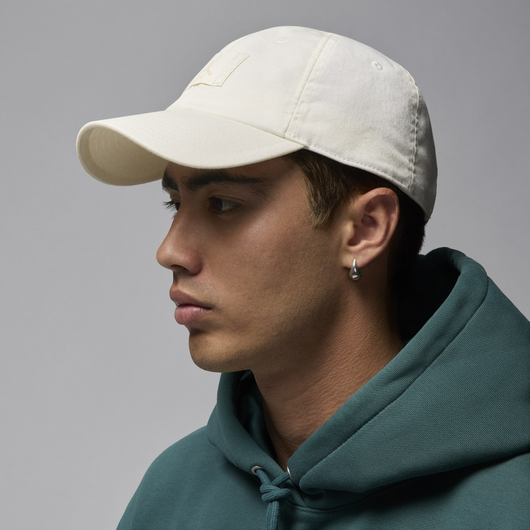 Кепка чоловіча Air Jordan Club Cap Us Cb Flt White FD5181-133, Размер: M-L, Наличие: Склад (1-3 дня), фото , изображение 4