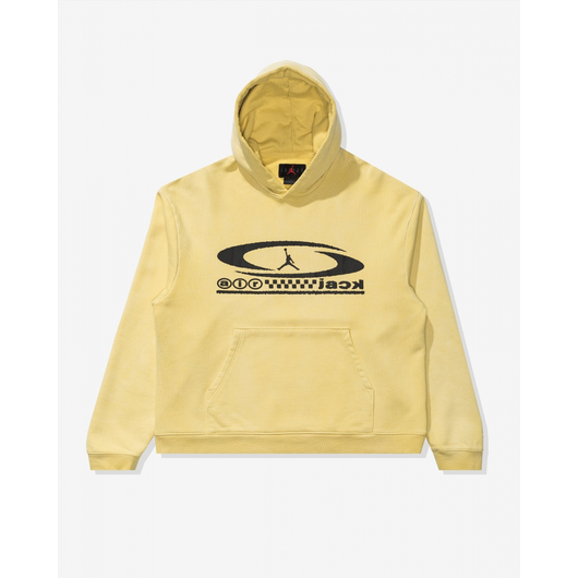 Худі чоловіче Air Jordan X Travis Scott Pullover Hoody Yellow FQ7821-308, Размер: L, Наличие: Склад (1-3 дня), фото , изображение 2