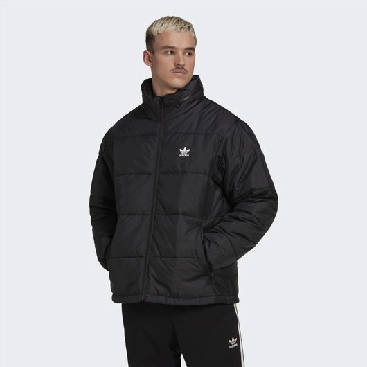 Куртка чоловіча Adidas Essentials Padded Puffer Jacket Black Hl9190, Размер: L, Наличие: Склад (1-3 дня), фото , изображение 2