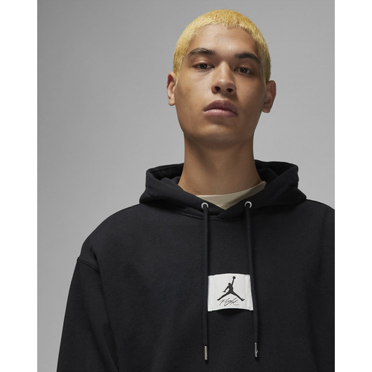 Худі чоловіче Air Jordan Flight Fleece Pullover Hoodie Black Dq7338-010, Размер: XXL, Наличие: Склад (1-3 дня), фото , изображение 4