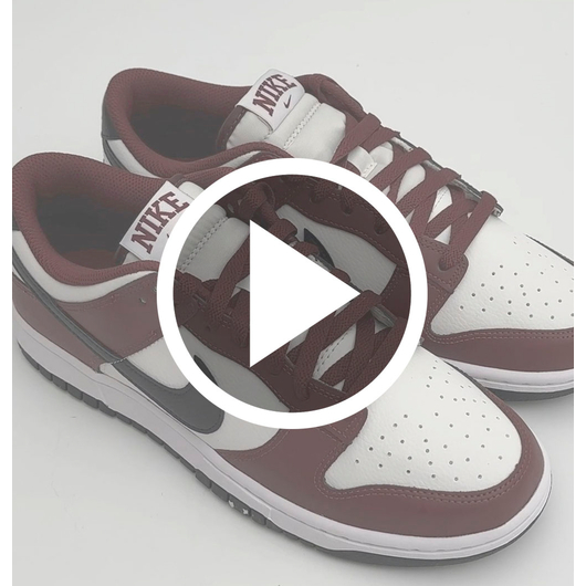 Кросівки чоловічі Nike Dunk Low White/Bordo FZ4616-600, фото , изображение 2