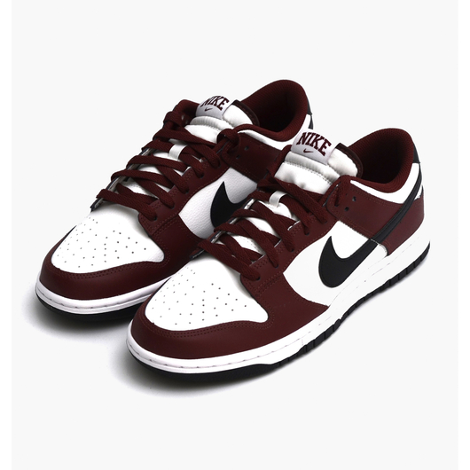 Кросівки чоловічі Nike Dunk Low White/Bordo FZ4616-600, фото , изображение 3