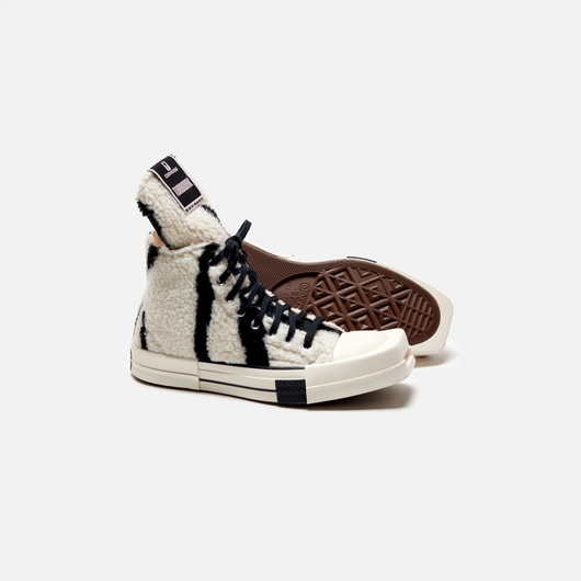 Кеди чоловічі Converse X Rick Owens Drkshdw Turbodrk Chuck 70 High White A03943C, Размер: 39.5, Наличие: Склад (1-3 дня), фото , изображение 3