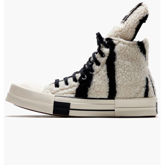Кеди чоловічі Converse X Rick Owens Drkshdw Turbodrk Chuck 70 High White A03943C, Размер: 39.5, Наличие: Склад (1-3 дня), фото 