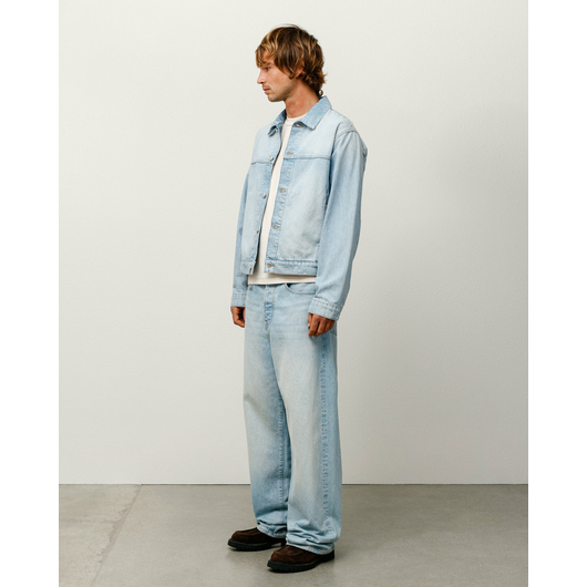 Stussy TRUCKER JACKET DENIM, Размер: S, Наличие: Склад США (10-24 дня), фото , изображение 3
