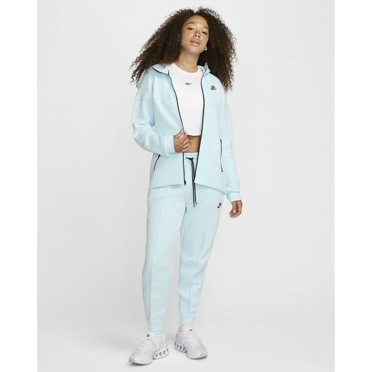 Толстовка жіноча Nike Sportswear Tech Fleece Windrunner Full-Zip Hoodie Light Blue FB8338-474, Размер: M, Наличие: Склад (1-3 дня), фото , изображение 3