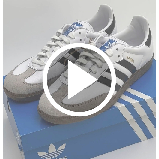 Кросівки унісекс Adidas Samba Og White B75806, Размер: 38.5, Наличие: Склад (1-3 дня), фото , изображение 2