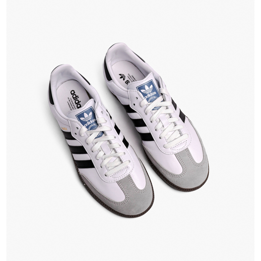 Кросівки унісекс Adidas Samba Og White B75806, Размер: 38.5, Наличие: Склад (1-3 дня), фото , изображение 5